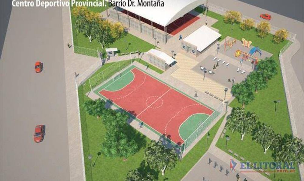 Presentaron obras de Centro Deportivo para beneficio de vecinos del sur de la ciudad