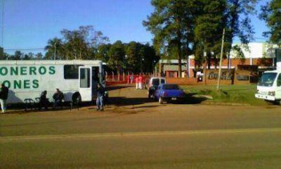 Protesta de Camioneros frente a Coca Cola