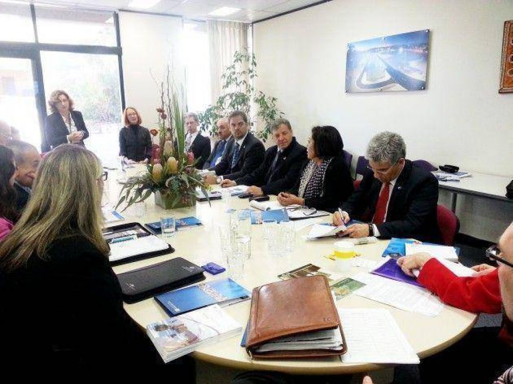 Intensa agenda de la comitiva sanluise�a en Australia