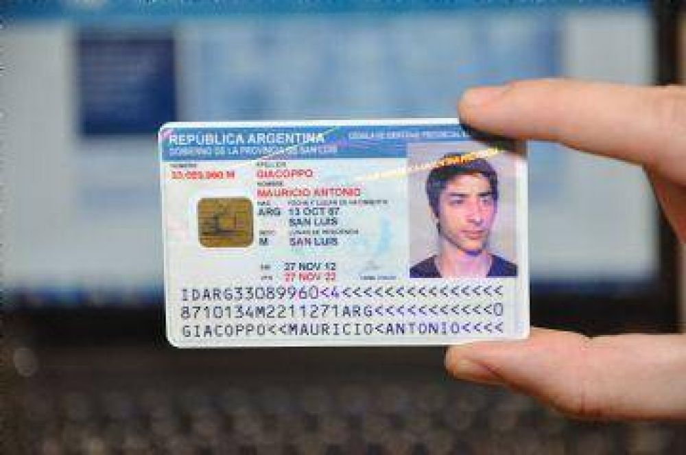 Los puntanos podr�n gestionar su CIPE en San Luis Digital