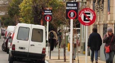 Cada vez menos lugar para estacionar en el centro