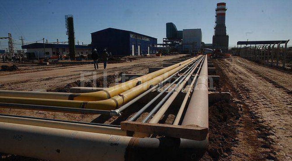Obreros de la construcci�n se apoderaron de la usina el�ctrica de Sauce Viejo
