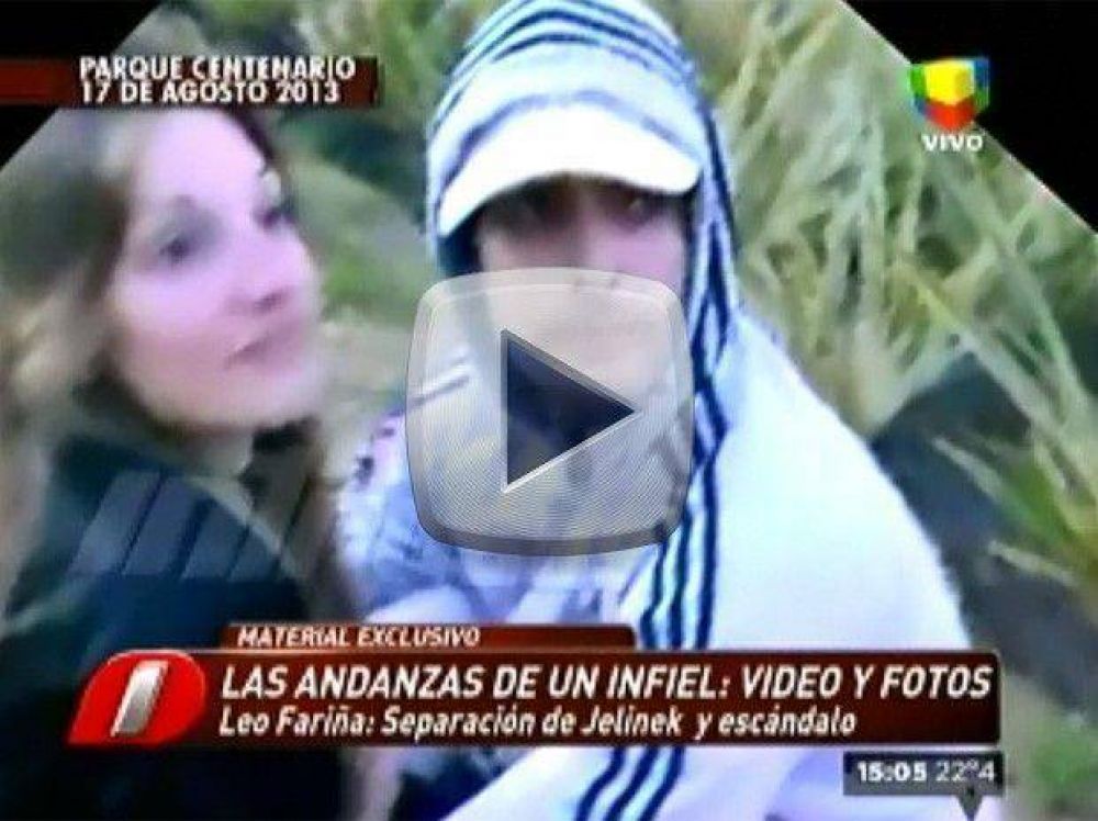 El video de Leo Faria engaando a Karina Jelinek
