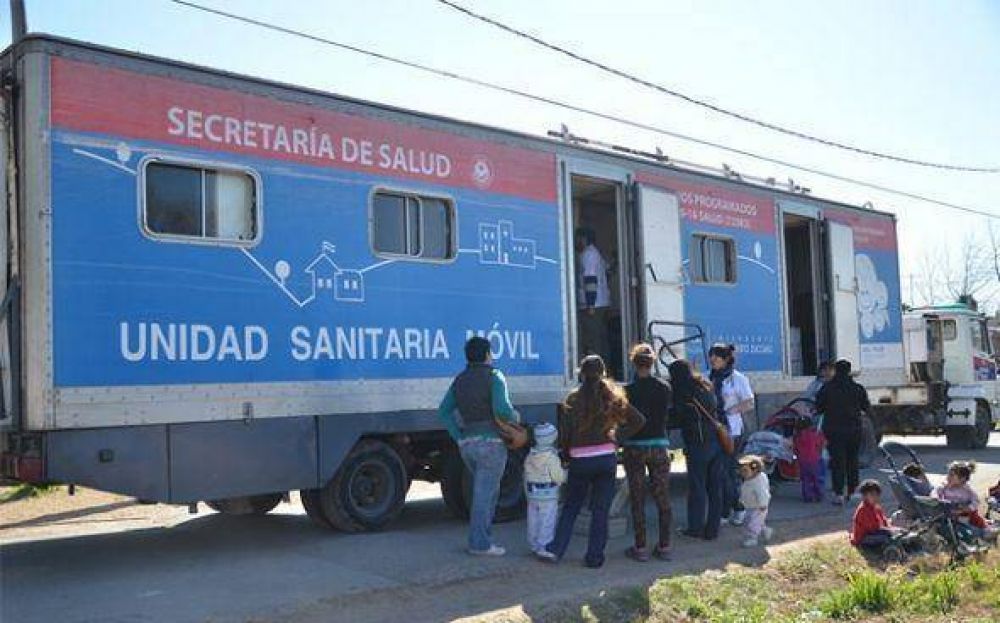 Multitudinaria jornada socio sanitaria en la localidad de Villa Rosa
