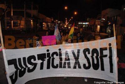 Nueva marcha por Justicia por Sof�a