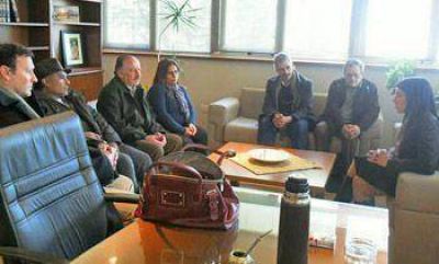 La vicerrectora de la Unnoba recibi� a dirigentes de la CTA