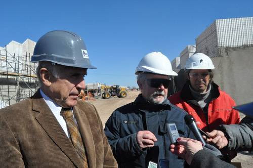 ProCreAr en barrio Somisa: Passaglia recorri� el predio y supervis� el avance de las obras