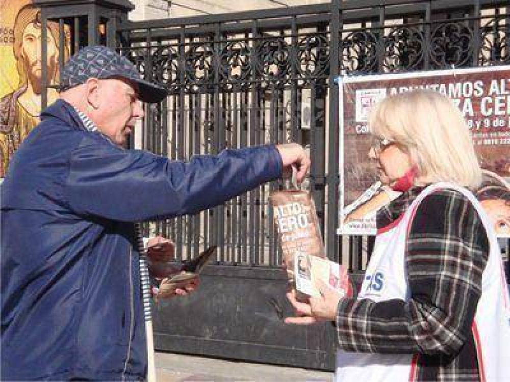 La colecta anual de C�ritas aument� un 55% respecto a la del 2012