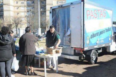 Este viernes 30 llegan a Jun�n los camiones de �Pastas y Pescados para Todos�