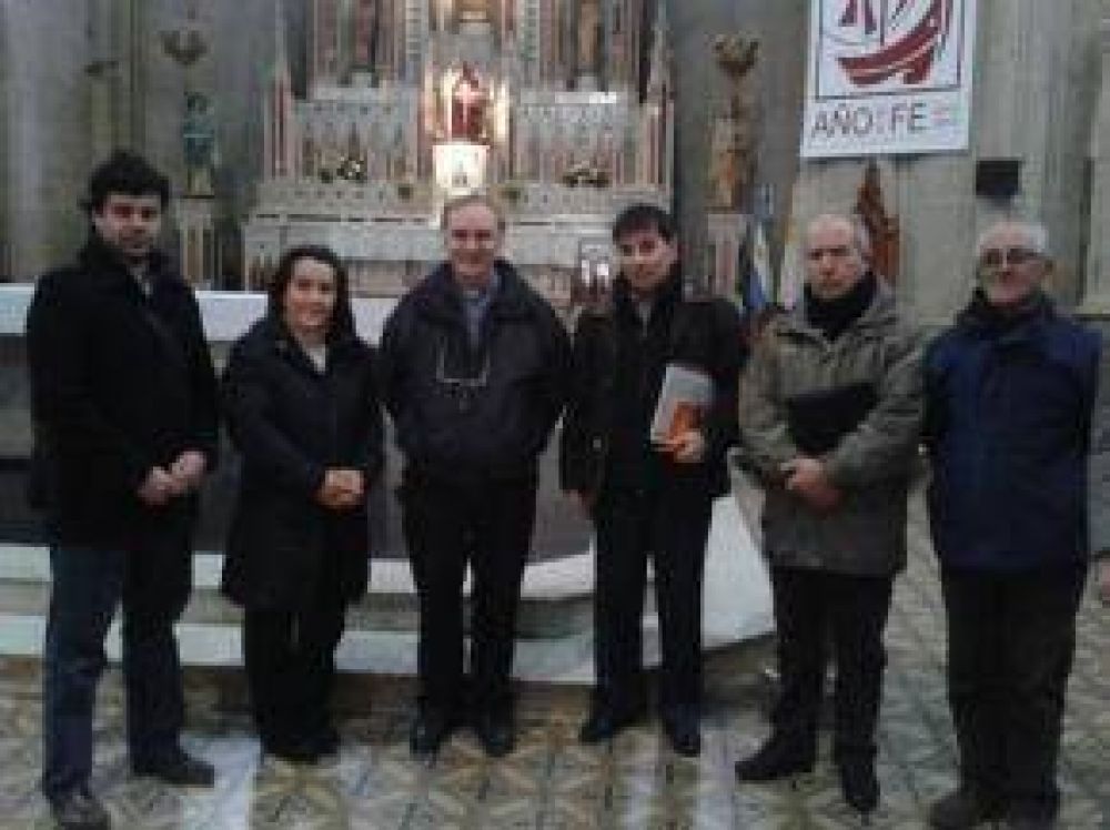 Visita a la Catedral de la Directora Provincial de Arquitectura