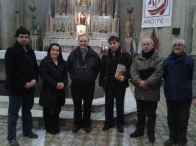 Visita a la Catedral de la Directora Provincial de Arquitectura