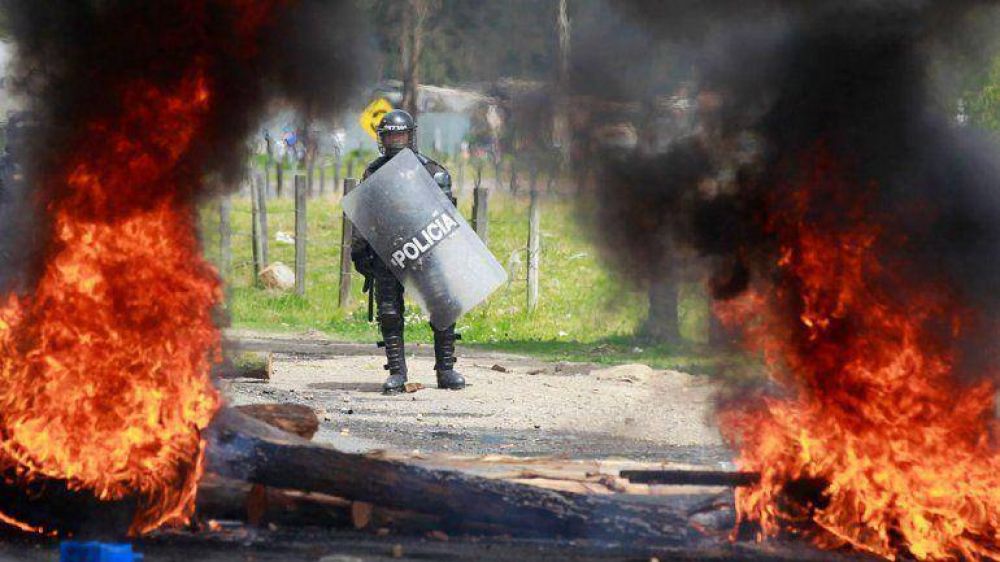 Paro de campesinos colombianos satura las calles de Bogot y Cali