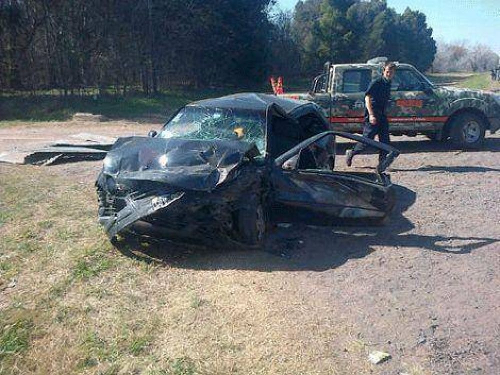 Una chivilcoyana sufri� un grave accidente en Suipacha 