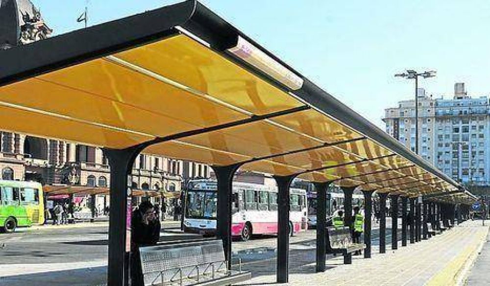 Constituci�n: renuevan paradas de colectivos