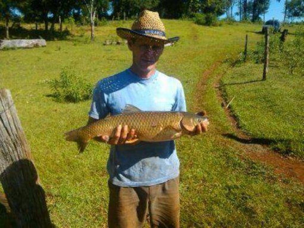 En Colonia Alberdi crecen las lagunas de producci�n de peces