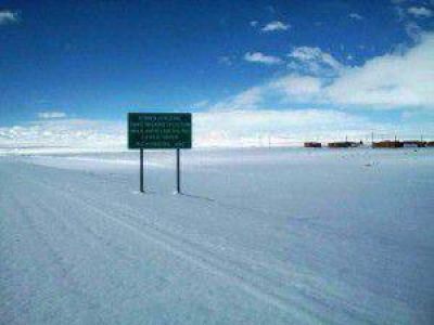 Otra vez se encuentra totalmente interrumpido el Paso de Jama por temporal de nieve del lado chileno