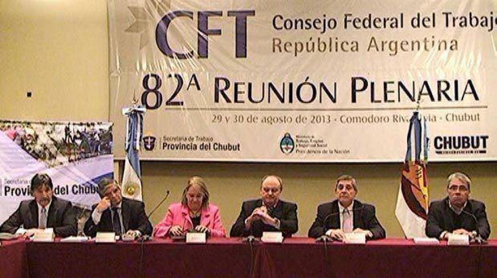 El Consejo Federal del Trabajo realiz� su plenario nacional en Comodoro