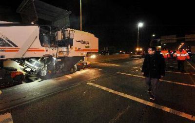 Fuerte cruce entre Arl�a y el massismo por la autopista