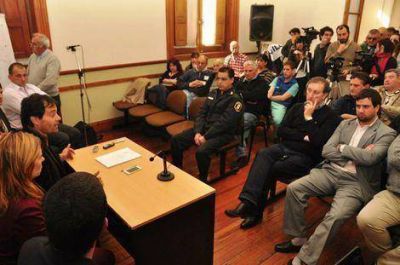 Ovidio Pollaroli propuso crear una escuela de polic�a descentralizada en Chivilcoy 