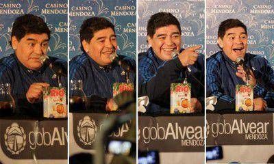 Maradona en General Alvear: "De la Selecci�n cambiar�a todo"
