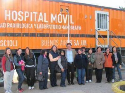 Importante concurrencia al hospital m�vil en Orense
