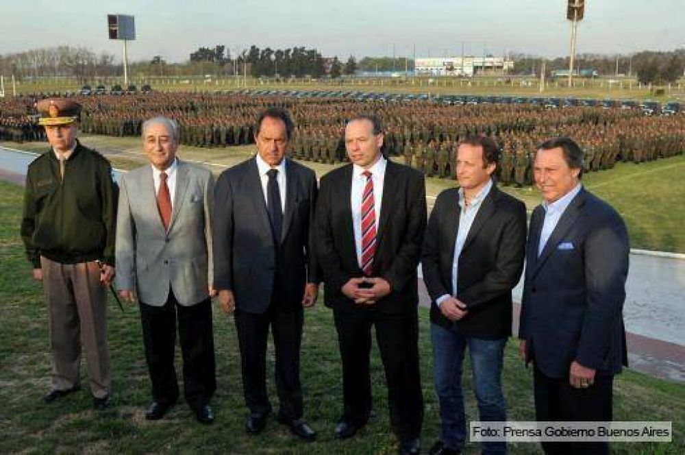 Scioli e Insaurralde afirmaron que el FPV presentar� proyectos sobre seguridad
