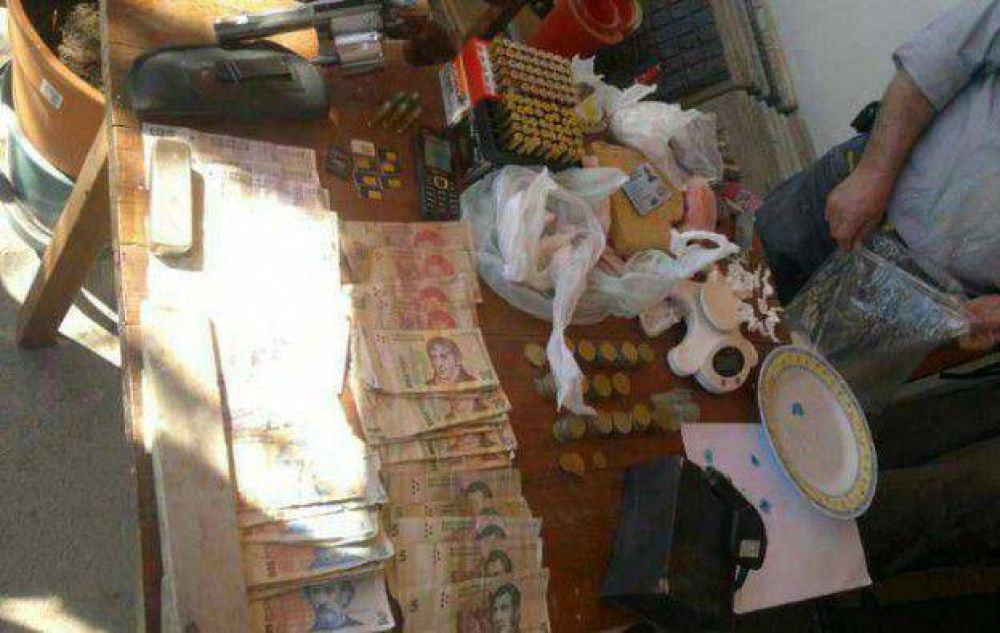  Hallan una cocina de droga en Anisacate, hay un detenido