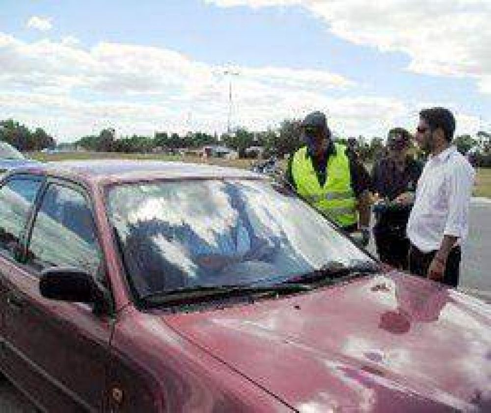 Gendarmer�a patrullar� las calles de la ciudad  