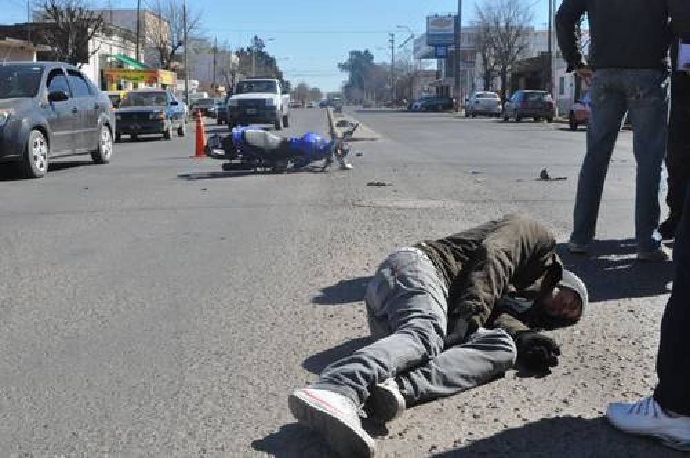 Datos del Hospital San Felipe: m�s del 70 por ciento de los accidentes en San Nicol�s involucr� a motociclistas