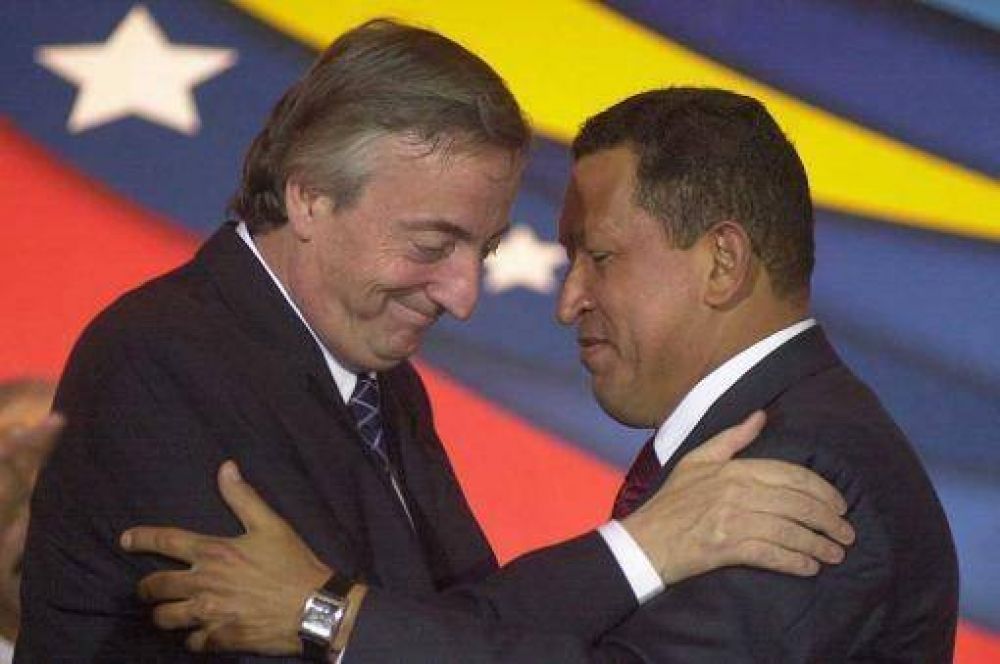 Dos edificios de la Unasur llevaran los nombres de Kirchner y Ch�vez