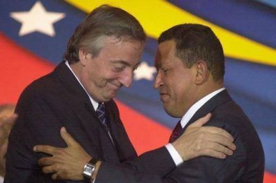Dos edificios de la Unasur llevaran los nombres de Kirchner y Ch�vez