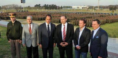 Scioli le reclam� a la Justicia "rigurosidad en las penas"