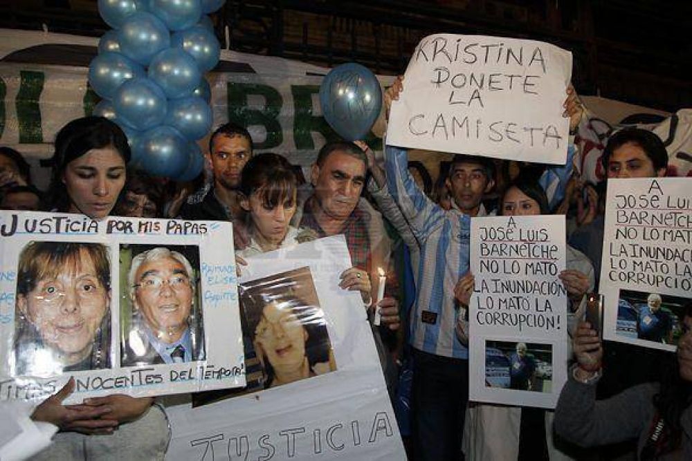 A cinco meses de la tr�gica inundaci�n, vecinos volver�n a marchar en La Plata