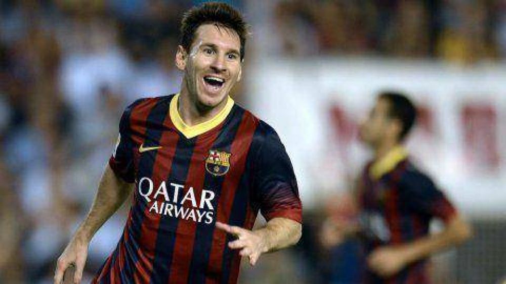 El show de Messi: triplete para el triunfo del Bar�a
