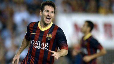 El show de Messi: triplete para el triunfo del Bar�a