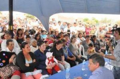 Avanza el proceso de urbanizaci�n en el asentamiento Campo Zampa