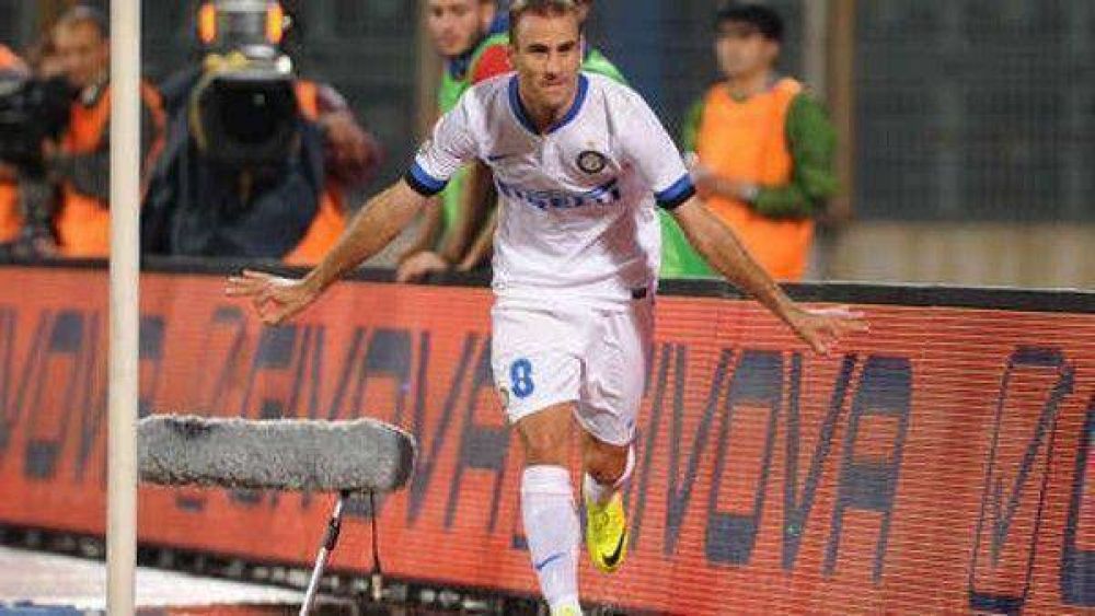 Palacio anot� en el triunfo del Inter
