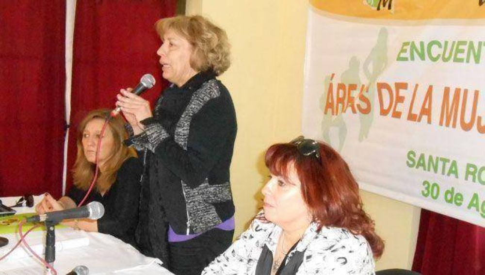 Rossi: en violencia de g�nero "hay que articular los recursos que son muchos�