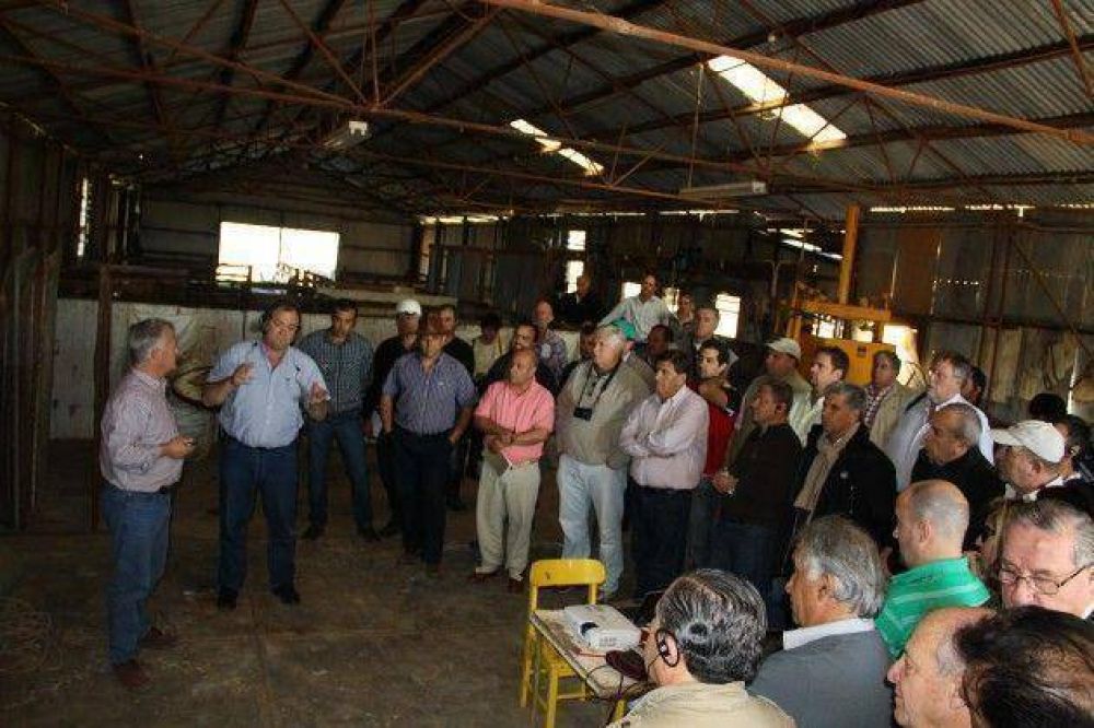 Jornada de capacitaci�n en una estancia modelo
