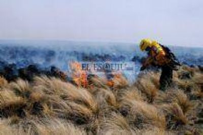 Incontrolable incendio en el Cerro Ancasti