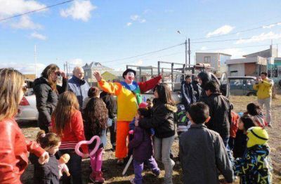 Colazo acompa�� los festejos por el D�a del Ni�o