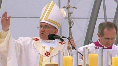 "�Nunca m�s la guerra!", pidi� otra vez el papa Francisco