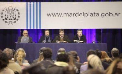 Presentaron el proyecto de intervenci�n en espacios p�blicos de Mar del Plata