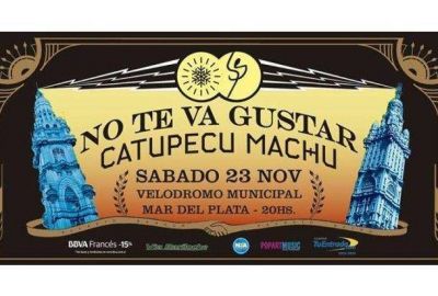 No Te Va Gustar y Catupecu Machu, juntos en Mar del Plata