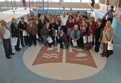 El nuevo natatorio municipal de Hurlingham recibi� visitas