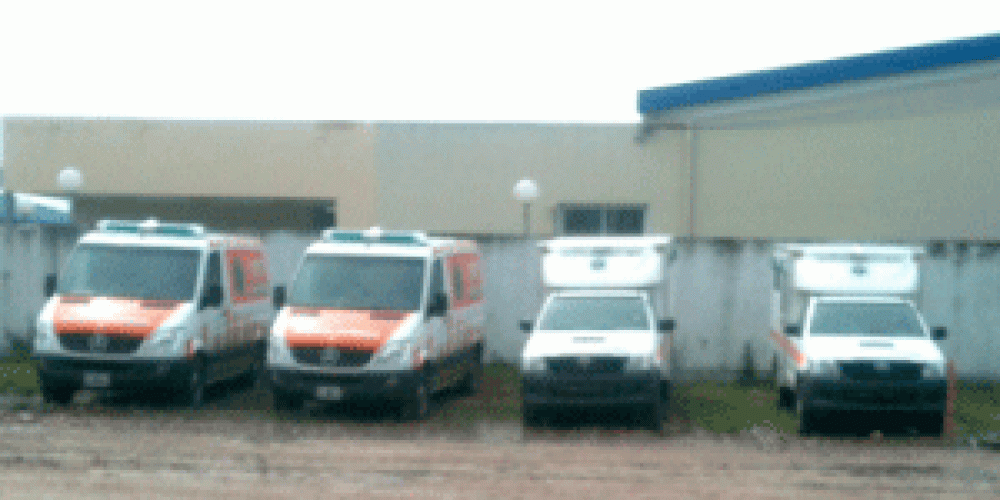 Cuatro ambulancias sin utilizar en la Unidad Regional I