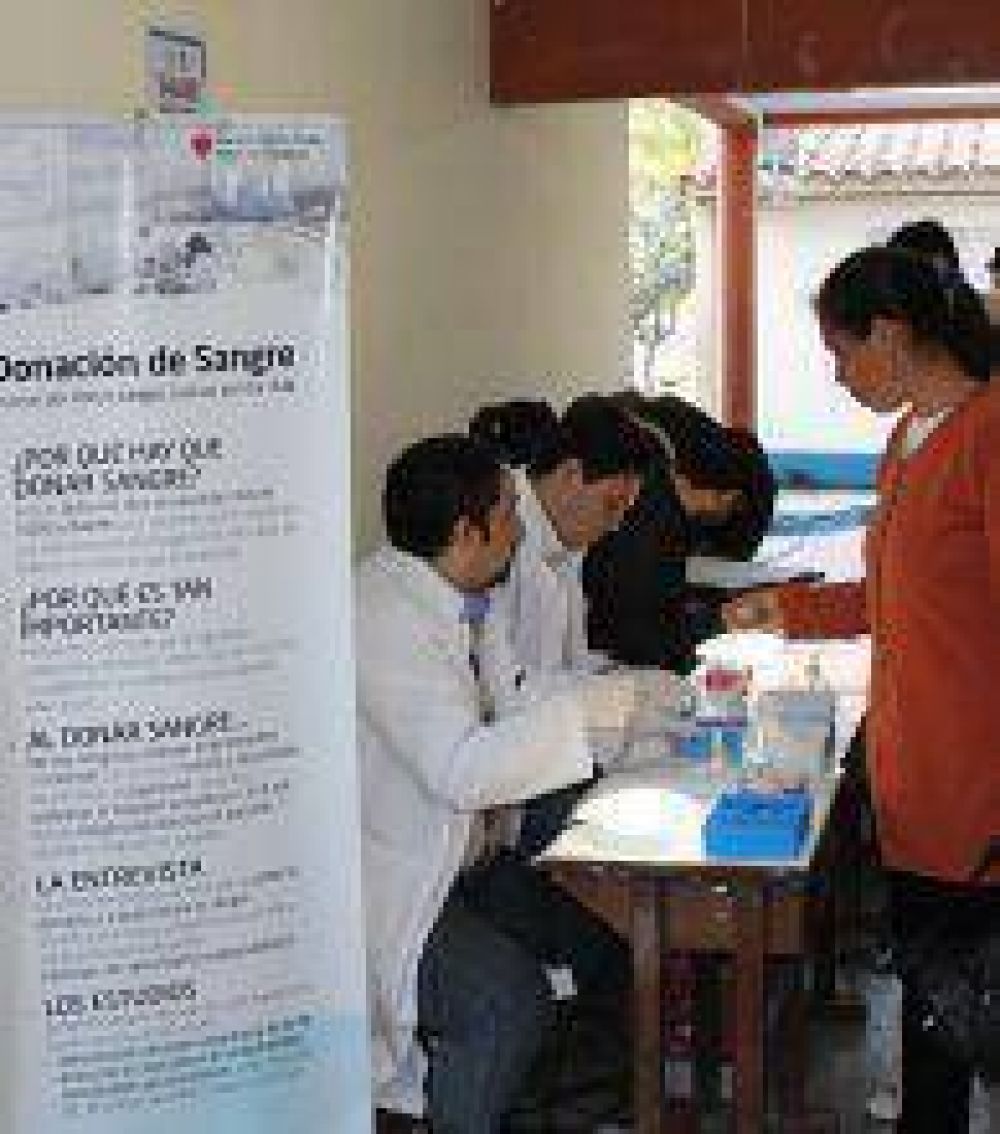 Sangre: se promueve la donaci�n