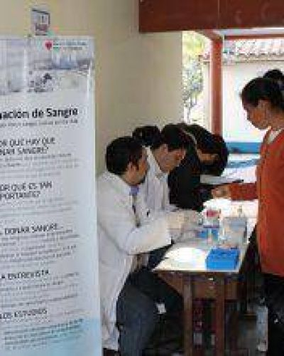Sangre: se promueve la donaci�n