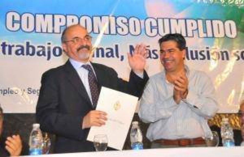 Capitanich y Tomada inaugurarn el Parque Industrial Chaco en Barranqueras