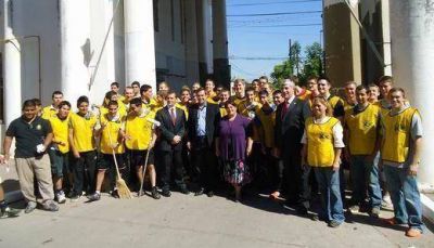 Unos 1.500 voluntarios mormones limpiar�n el casco c�ntrico de la ciudad